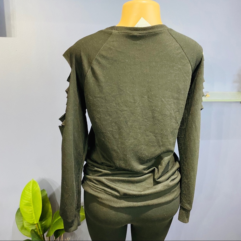 Material Girl I'd Rather Be Shopping Sweatshirt - Picture 6 of 7